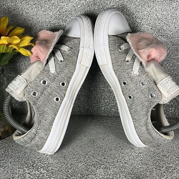 Converse Chuck Taylor All Star Maddie Double Tongue Sneakers Shoes Size 13 - Picture 3 of 10